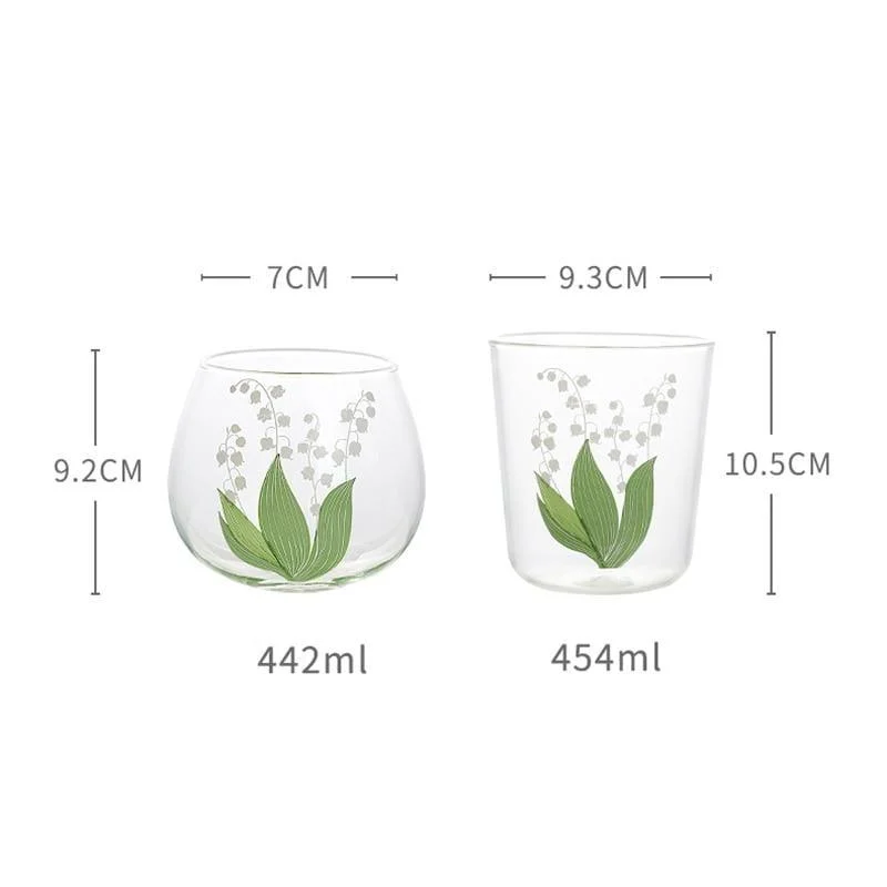 Floral Drinkware - Glova