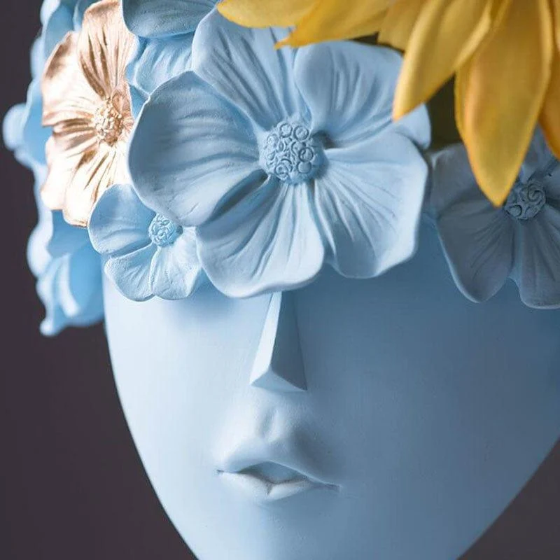 Floral Head Vase - Glova