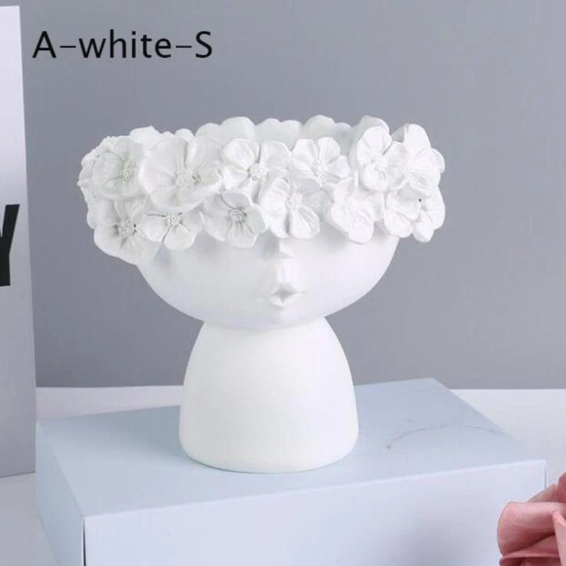 Floral Head Vase - Glova