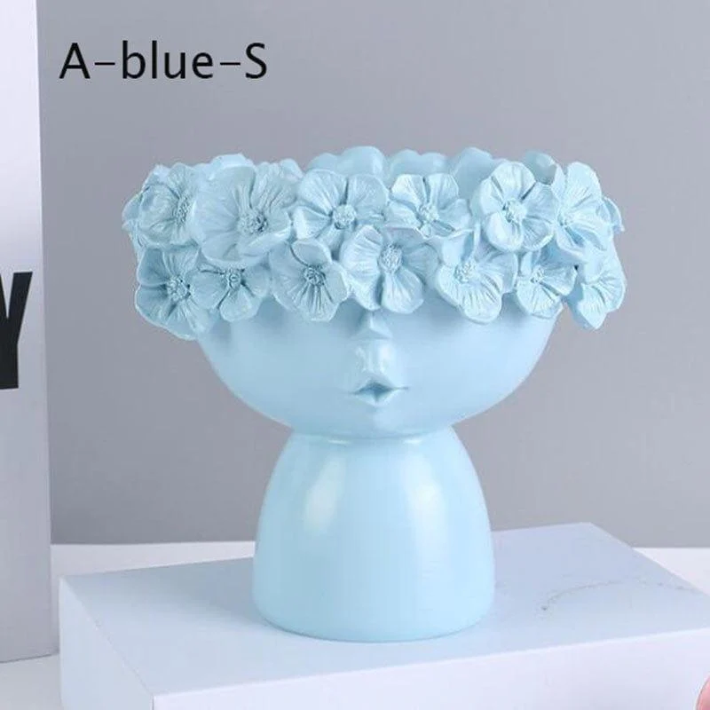 Floral Head Vase - Glova