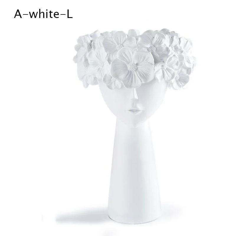 Floral Head Vase - Glova