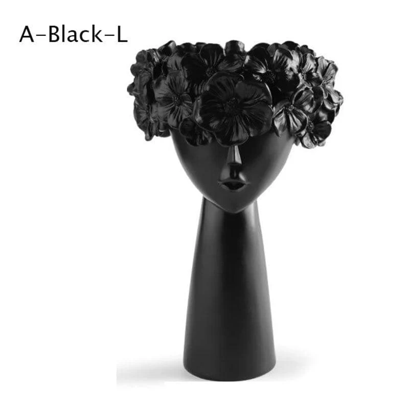 Floral Head Vase - Glova