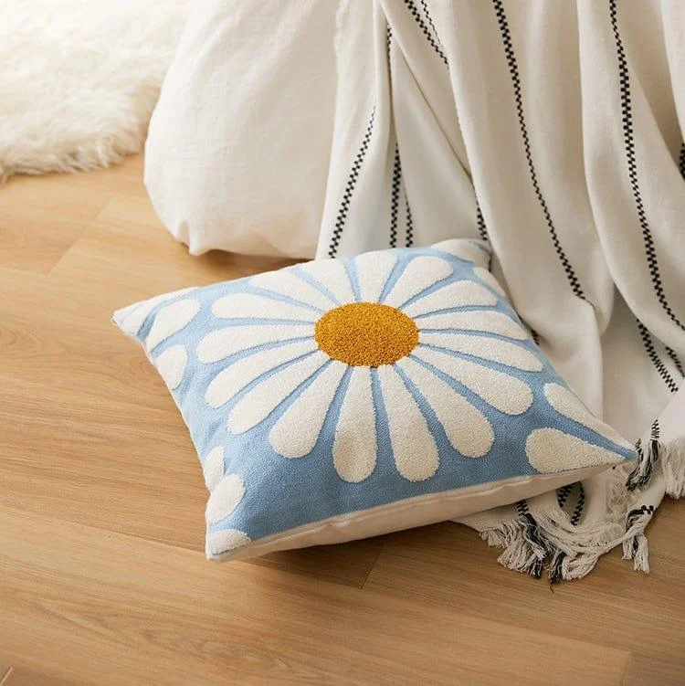 Floral Square Cushion - Glova