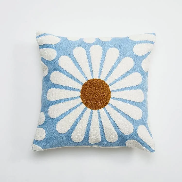 Floral Square Cushion - Glova