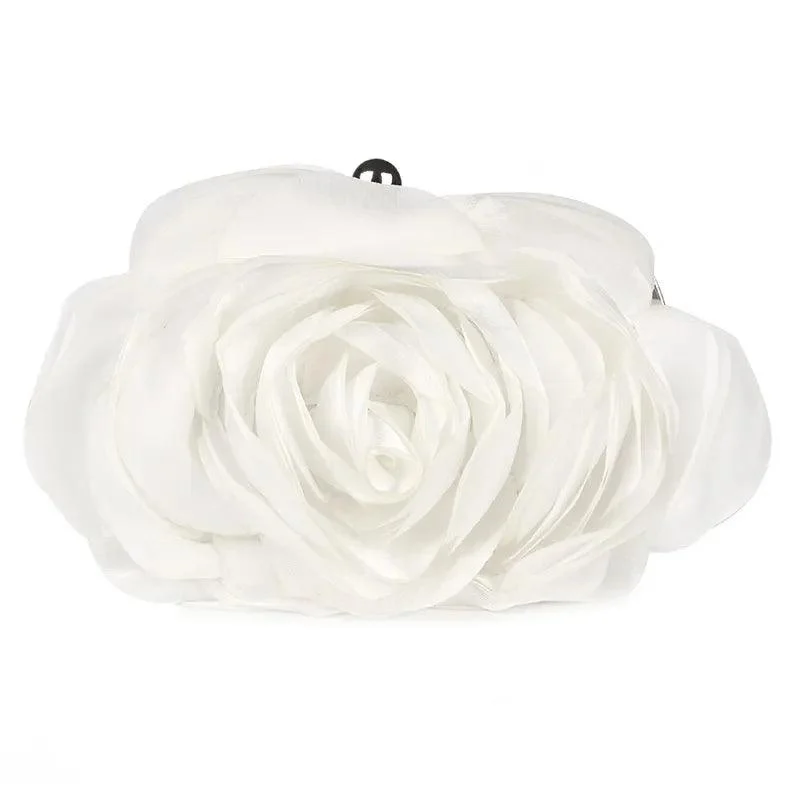 Flower Corsage Bridal Clutch - Glova