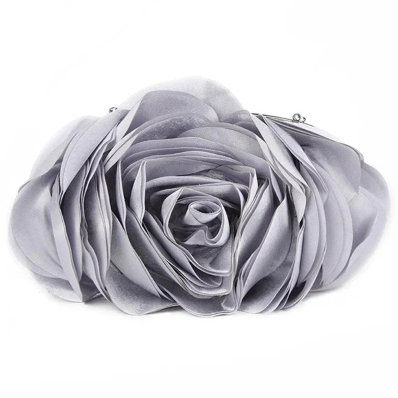 Flower Corsage Bridal Clutch - Glova