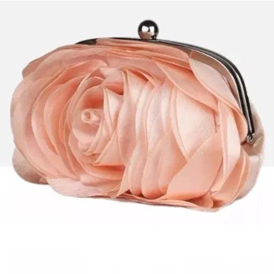 Flower Corsage Bridal Clutch - Glova