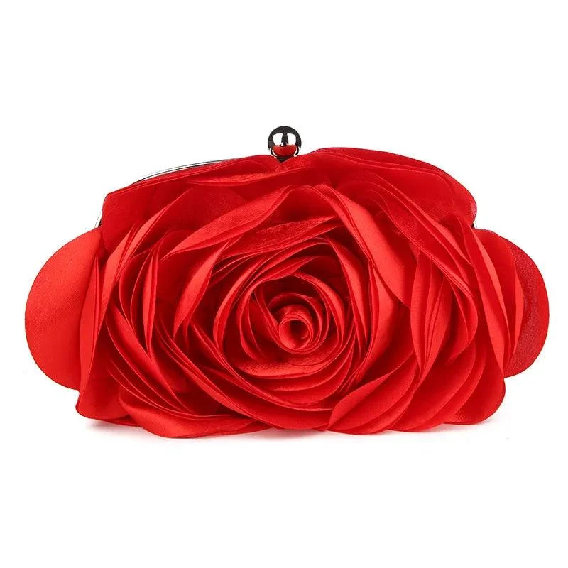 Flower Corsage Bridal Clutch - Glova