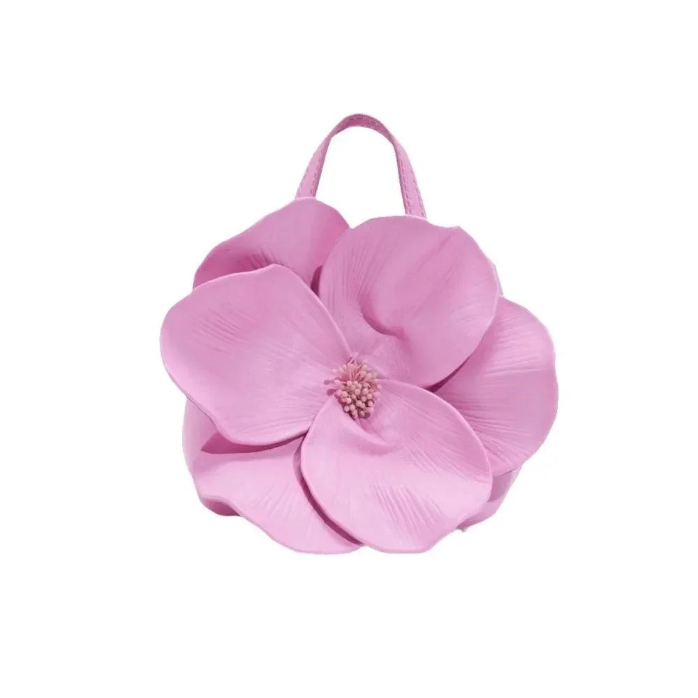 Flower Design Women's Soft Handbag - Glova