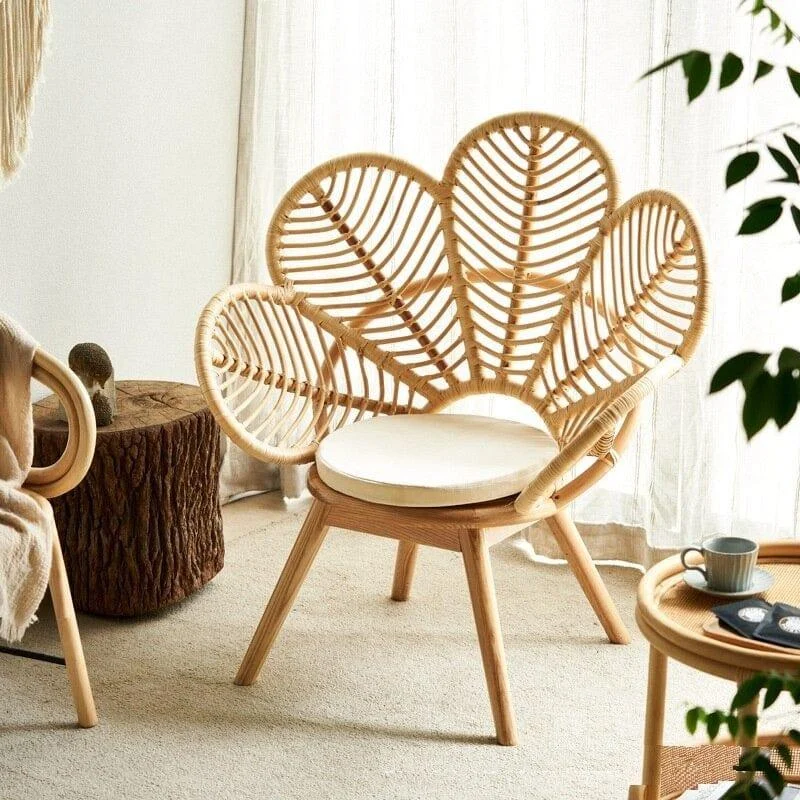 Flower Rattan Chair - Glova