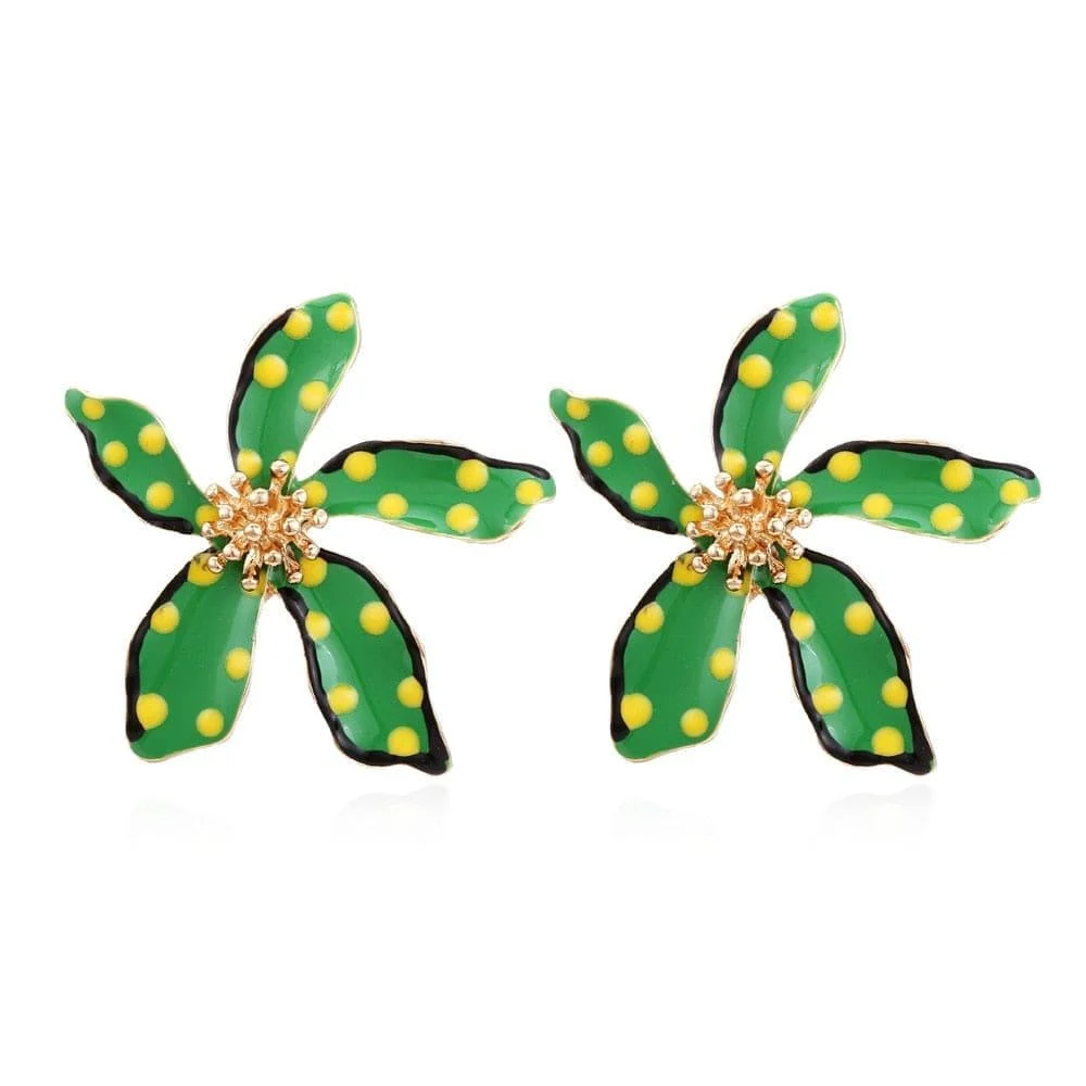 Flower Stud Earrings - Glova