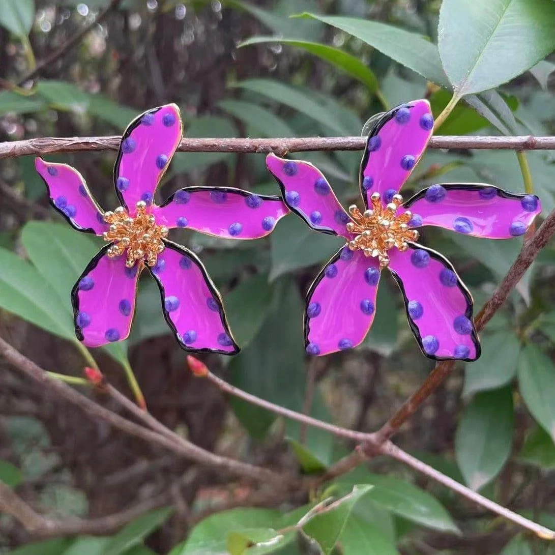 Flower Stud Earrings - Glova