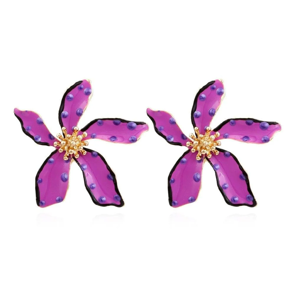 Flower Stud Earrings - Glova