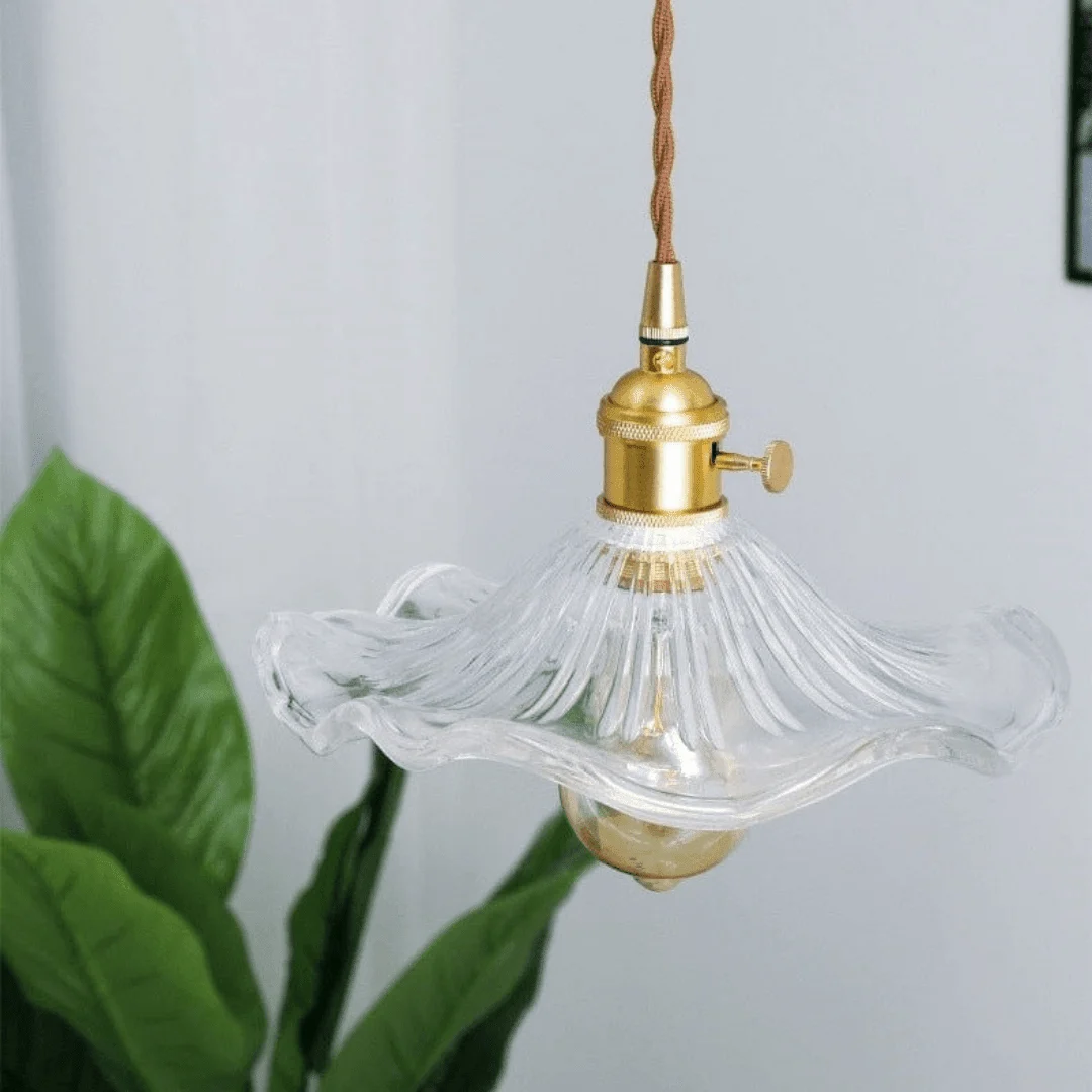 Flowers Glass Pendant Lamp - Glova