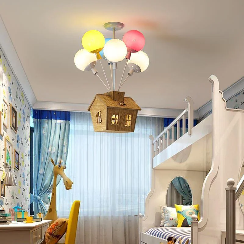 Flying Balloon House Chandelier - Glova