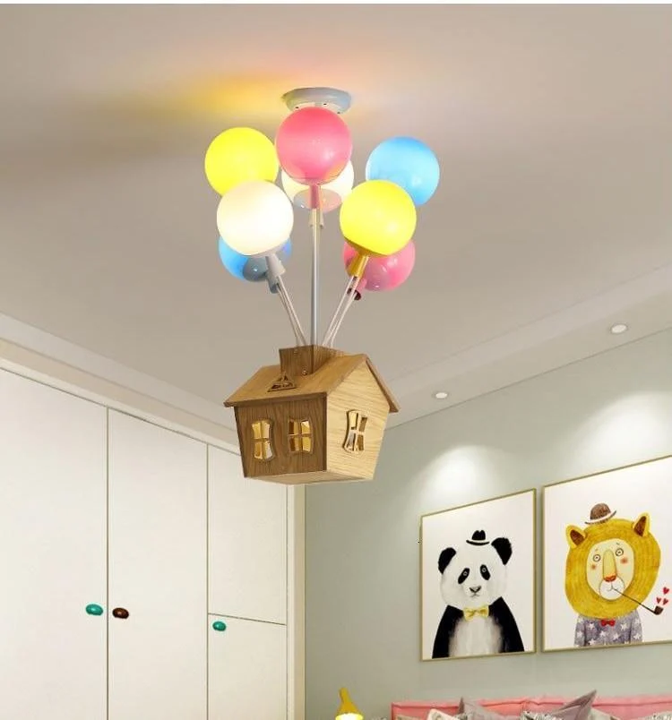 Flying Balloon House Chandelier - Glova