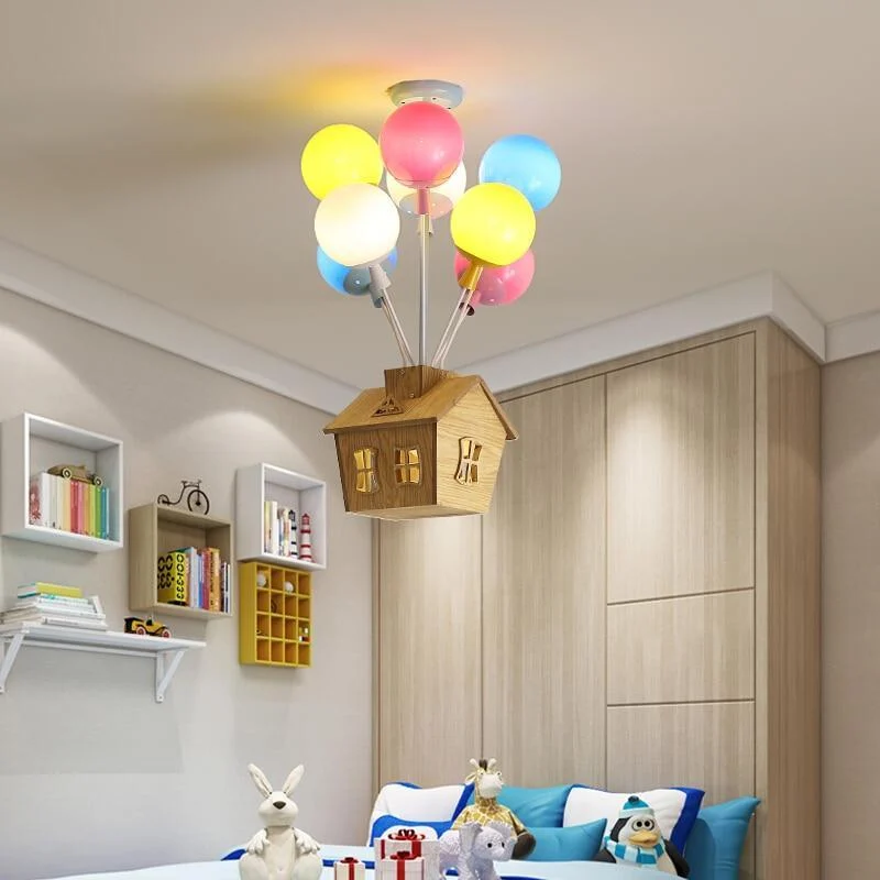 Flying Balloon House Chandelier - Glova