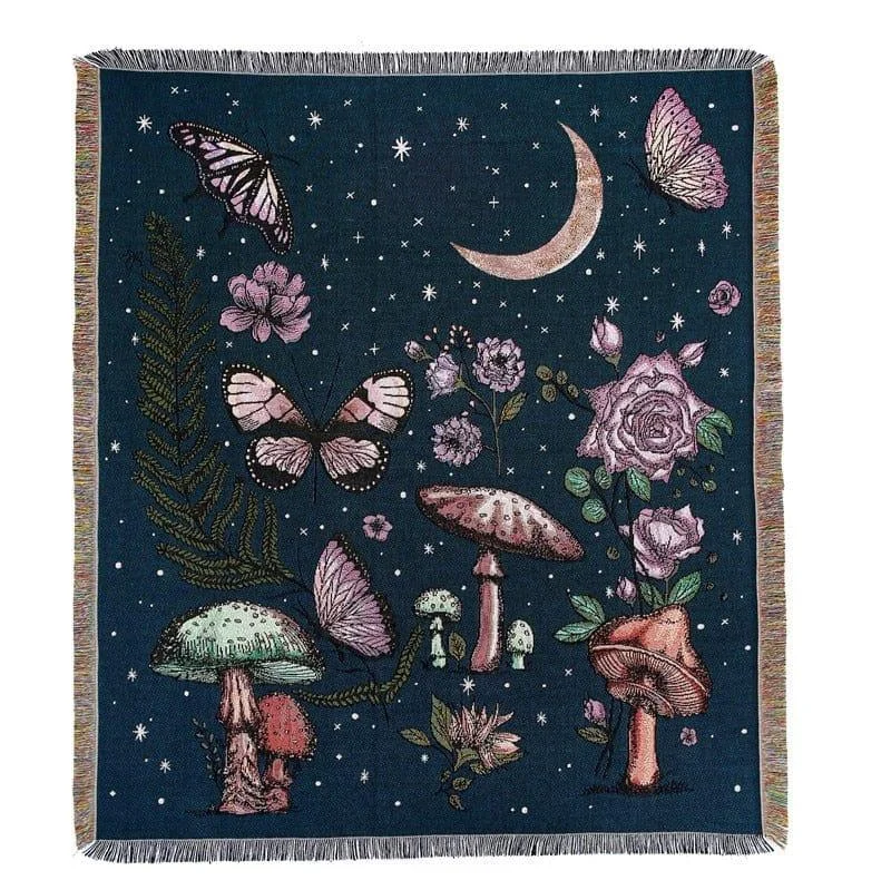 Forest's Twilight Throw Blanket - Glova