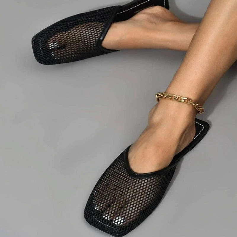 Franchi Mesh Mule Slippers - 3 Colors - Glova