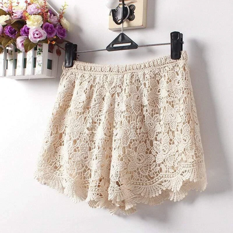 Francisca Lace Shorts - Glova