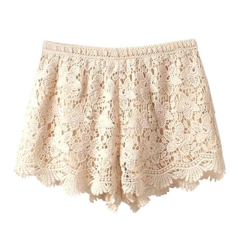 Francisca Lace Shorts - Glova