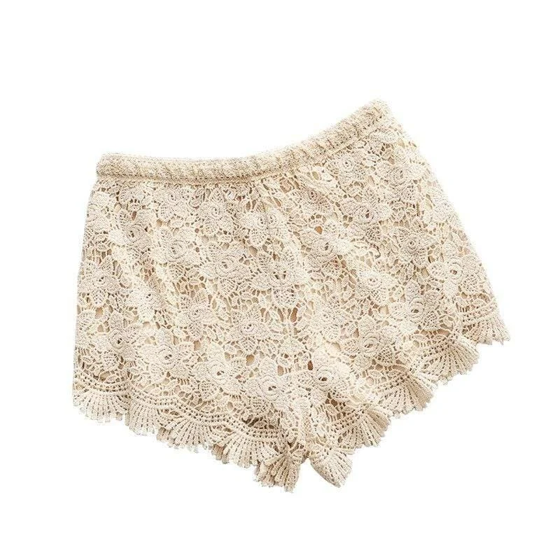 Francisca Lace Shorts - Glova