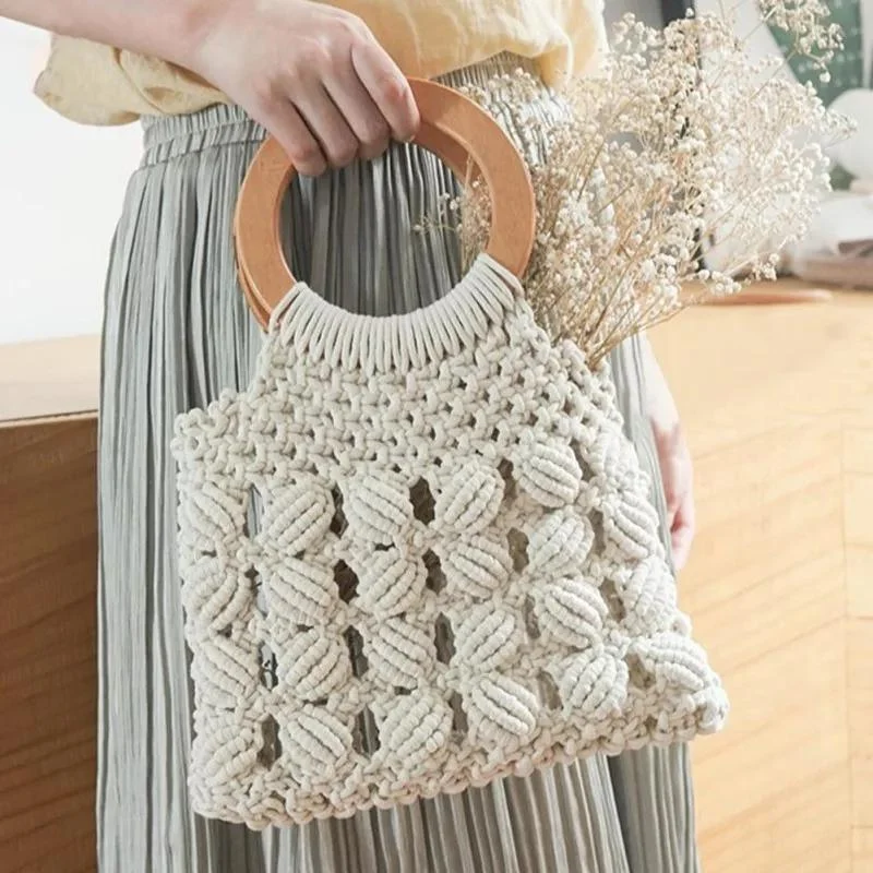 Gaia Boho Straw Bag - Glova