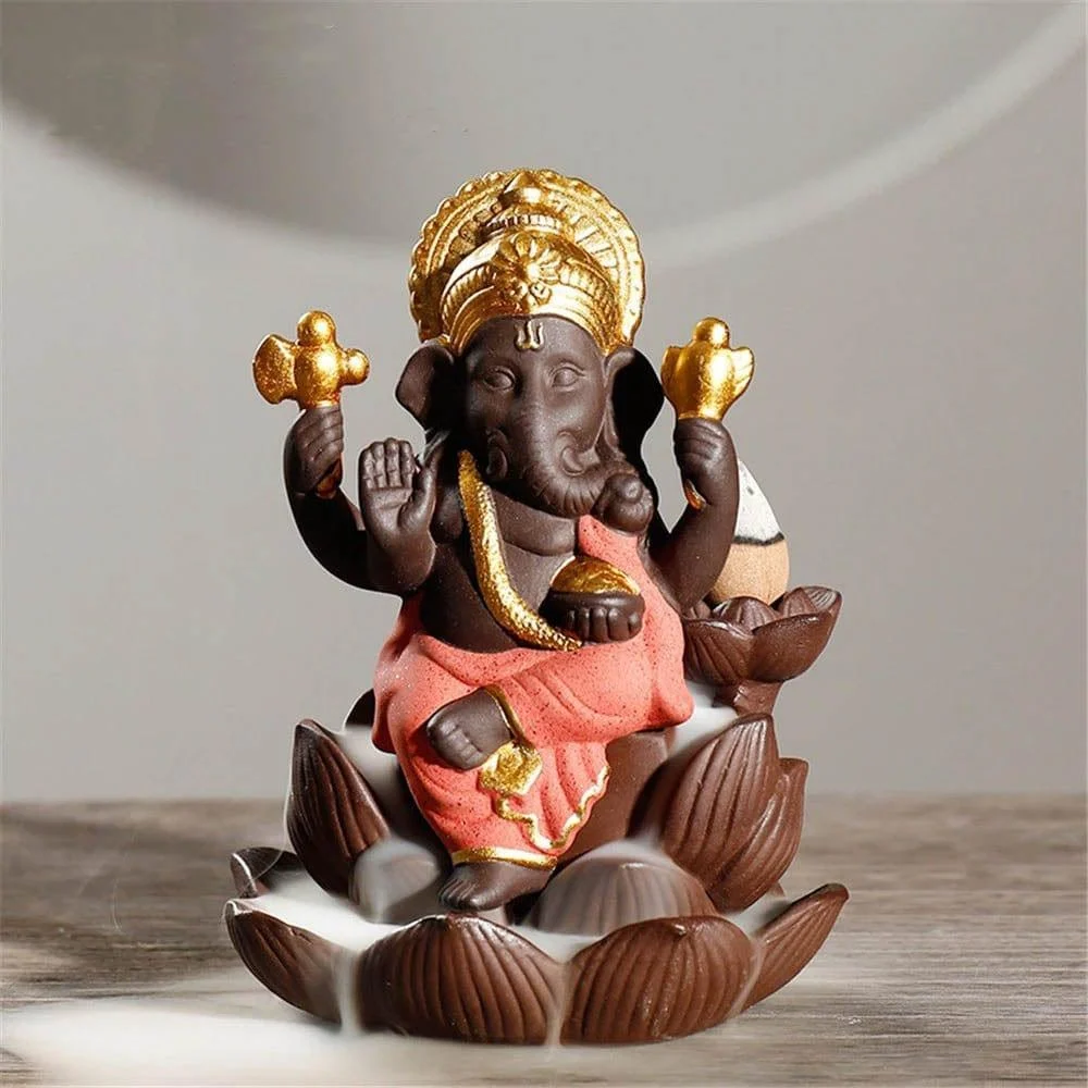 Ganesha Backflow Incense Burner - Glova