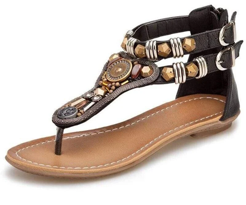 Gemma Flat Sandals - Glova