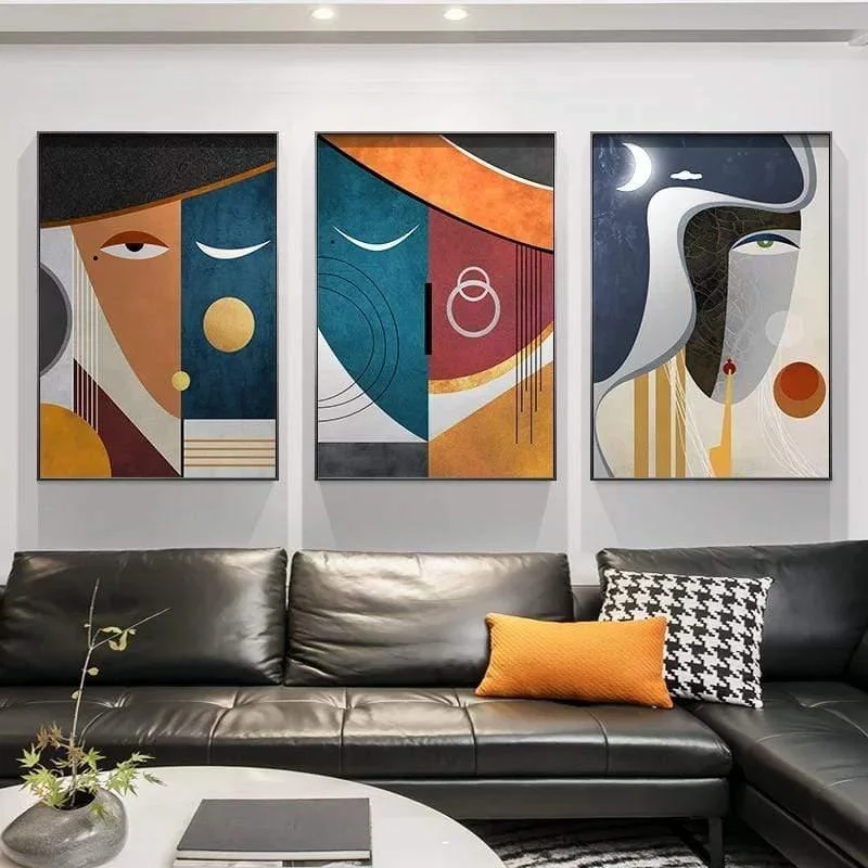 Geometric Abstract Wall Art - Glova