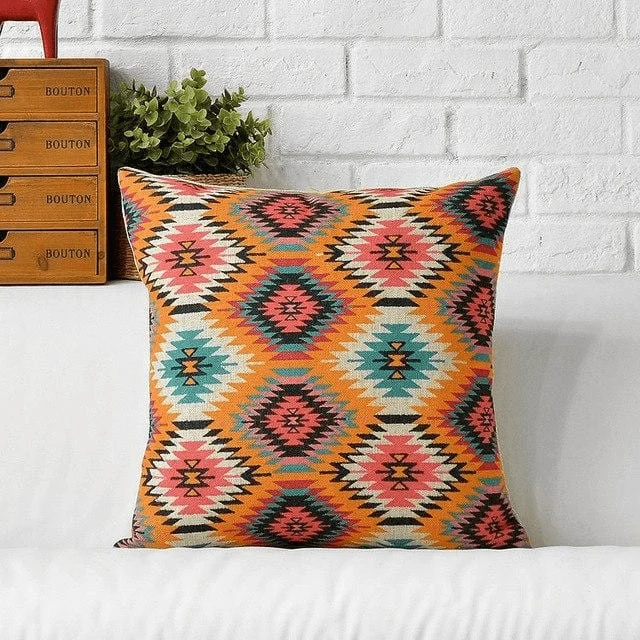 Geometric Boho Cushion Covers - Glova