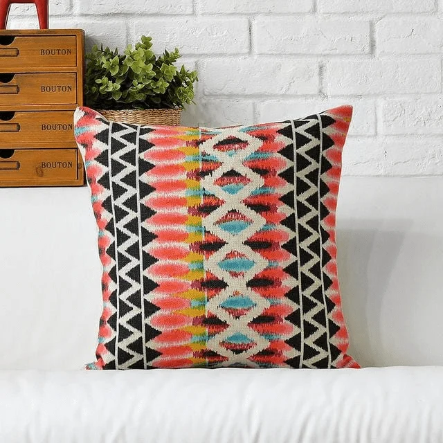 Geometric Boho Cushion Covers - Glova