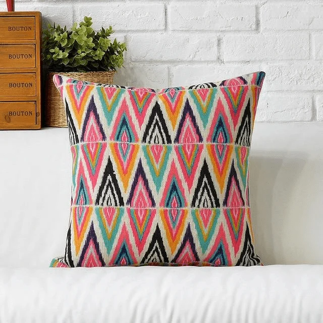 Geometric Boho Cushion Covers - Glova