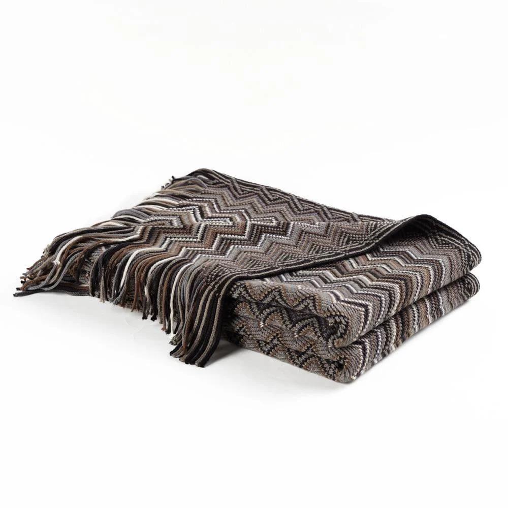 Geometric Pattern Throw Blanket - Glova