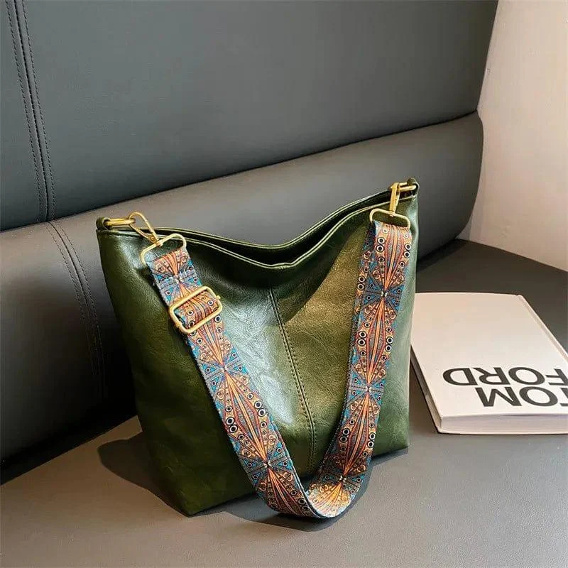 Geometric Strap Boho Handbag - Glova