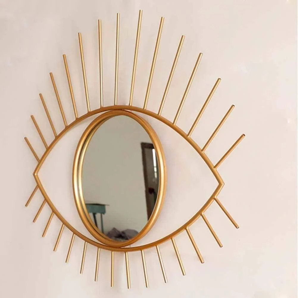 Gilt Eye Glam Accent Mirror - Glova