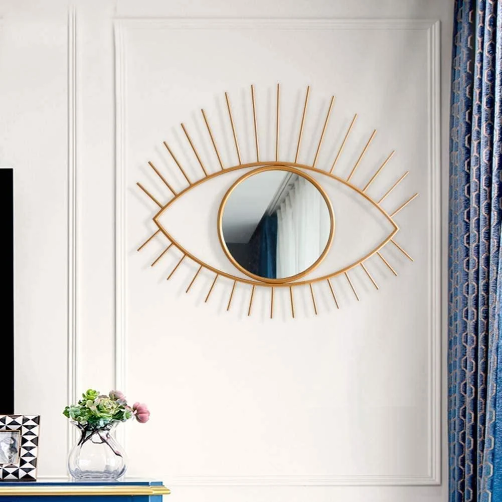 Gilt Eye Glam Accent Mirror - Glova