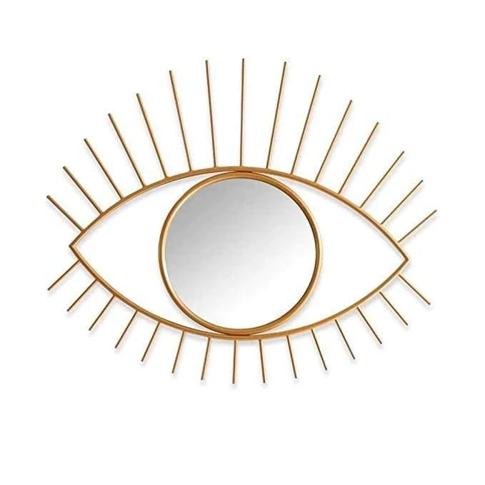 Gilt Eye Glam Accent Mirror - Glova