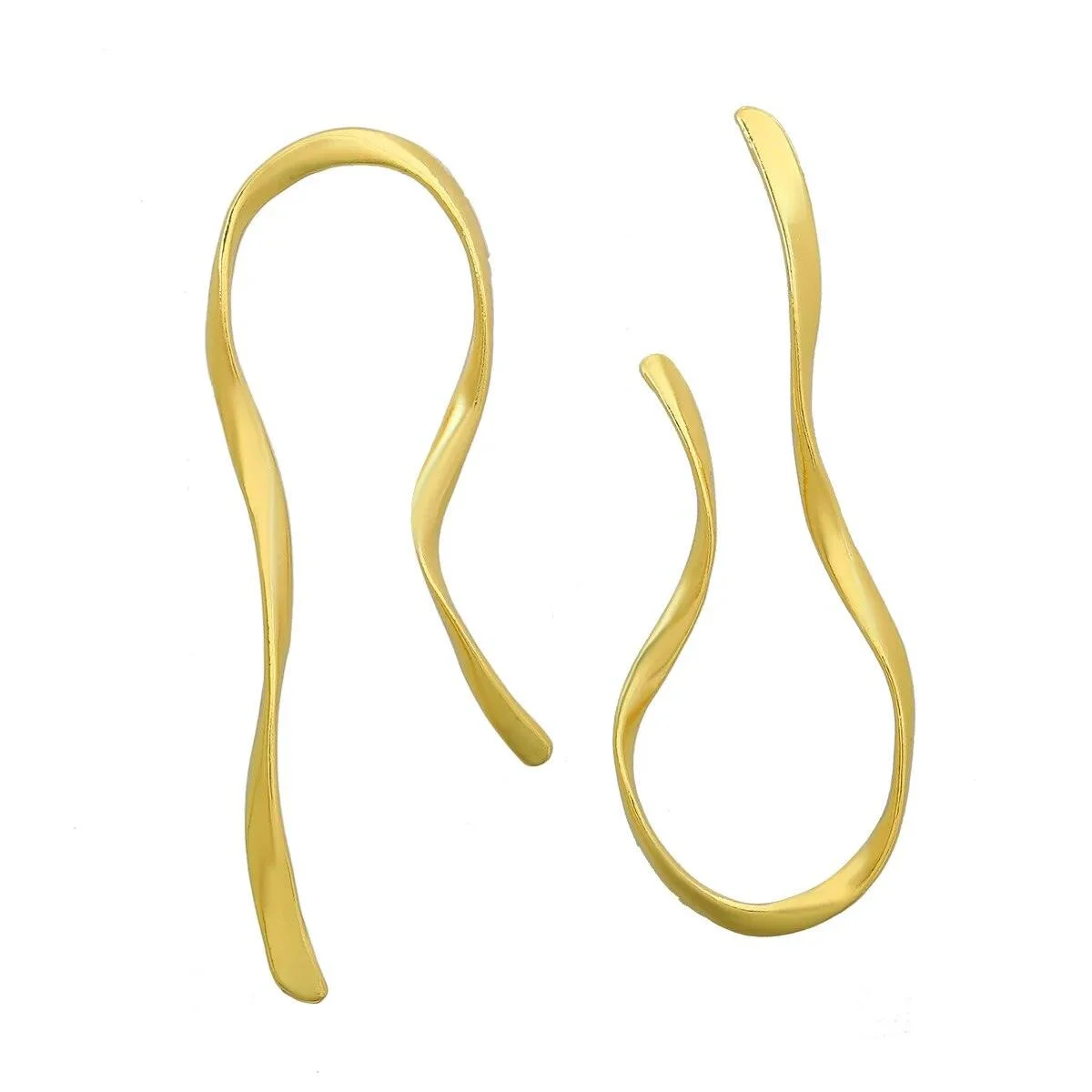 Gina Irregular U-shaped Earrings - Glova