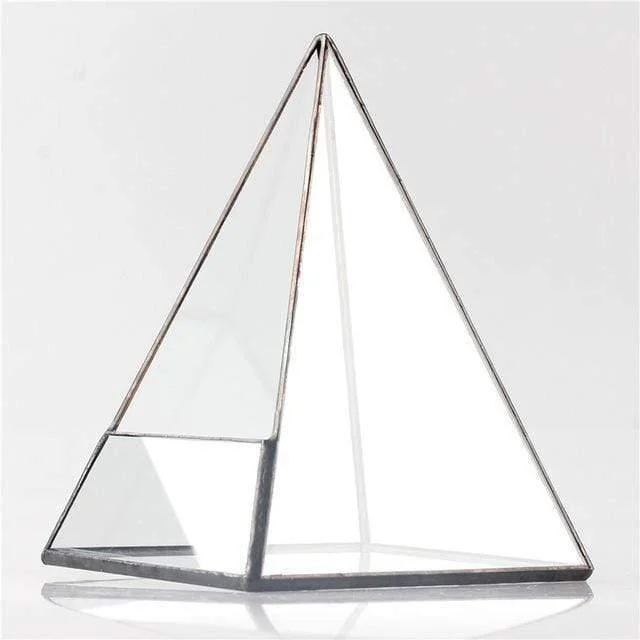 Glass Pyramid Plant Terrarium - Glova