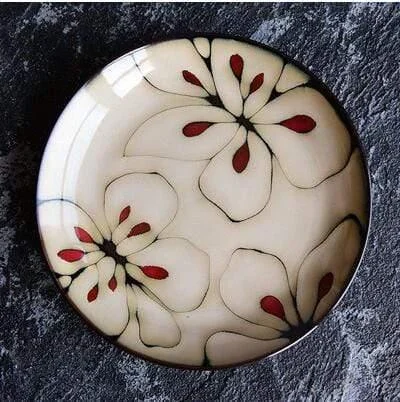 Glazed Hand-Painted Plates - Glova