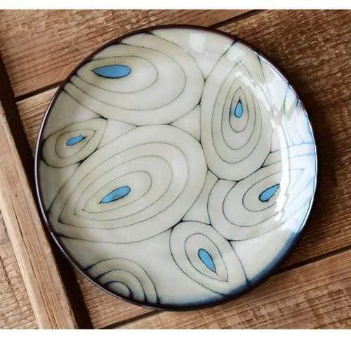 Glazed Hand-Painted Plates - Glova