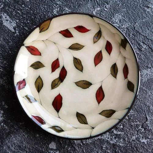 Glazed Hand-Painted Plates - Glova