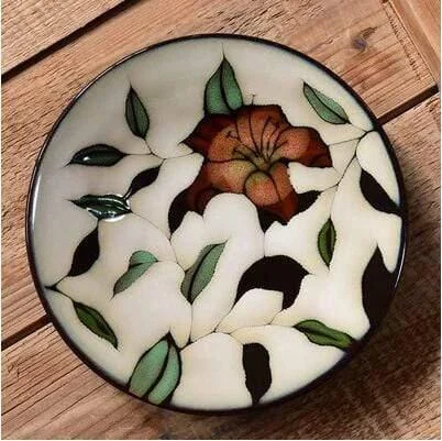 Glazed Hand-Painted Plates - Glova