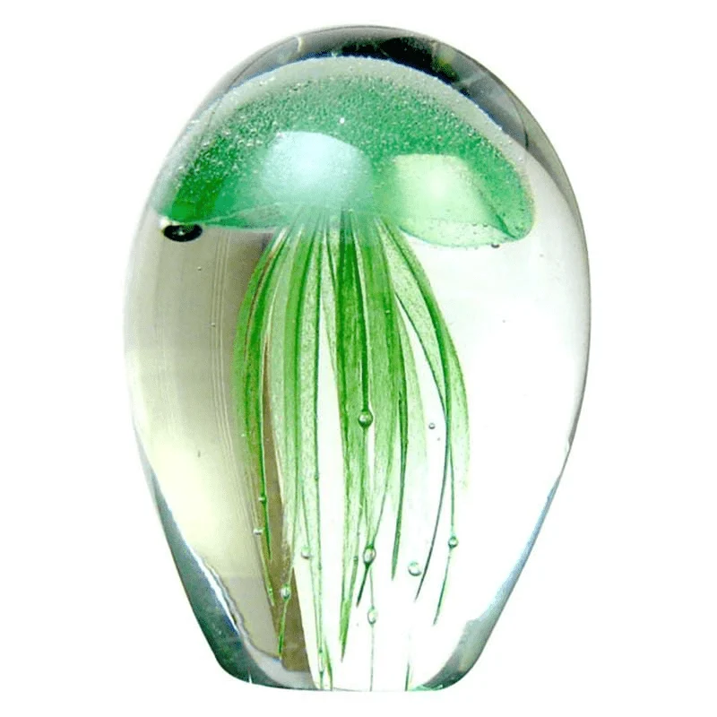 Glow Jellyfish Crystal Glass Decor - Glova