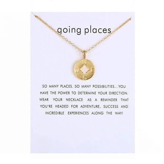 Going Places Charm Necklace - Glova