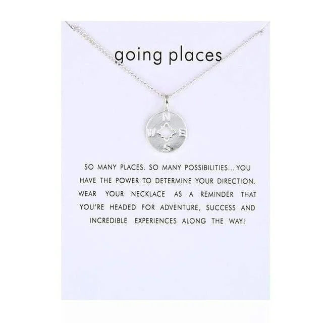 Going Places Charm Necklace - Glova