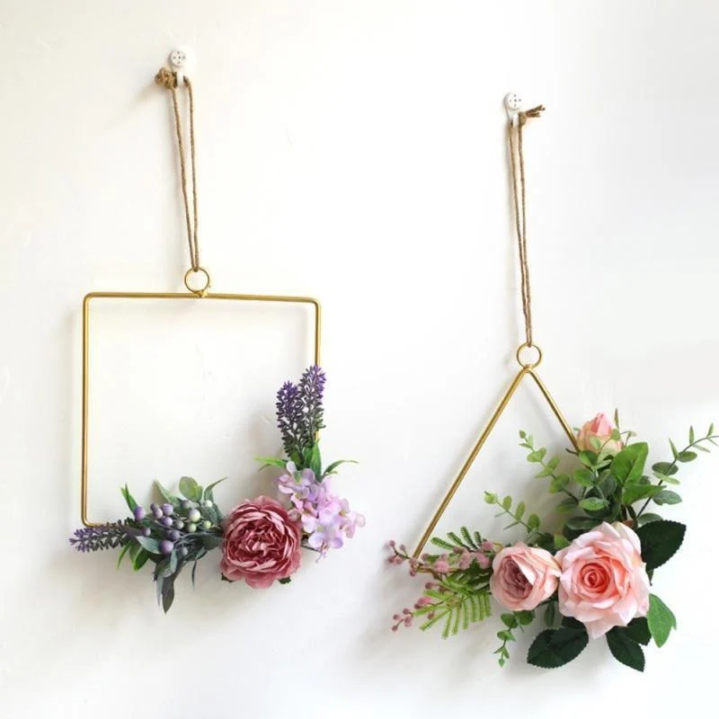 Gold Geometric Hanging Decorations - Glova