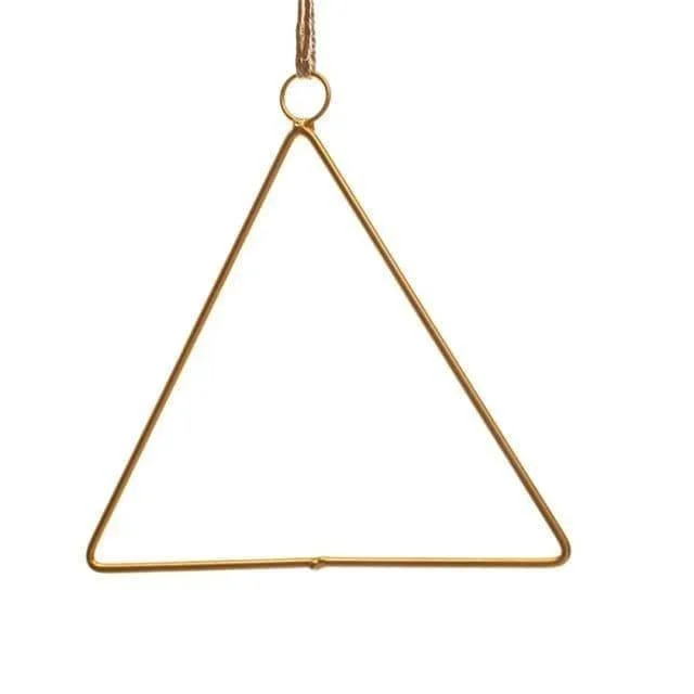 Gold Geometric Hanging Decorations - Glova