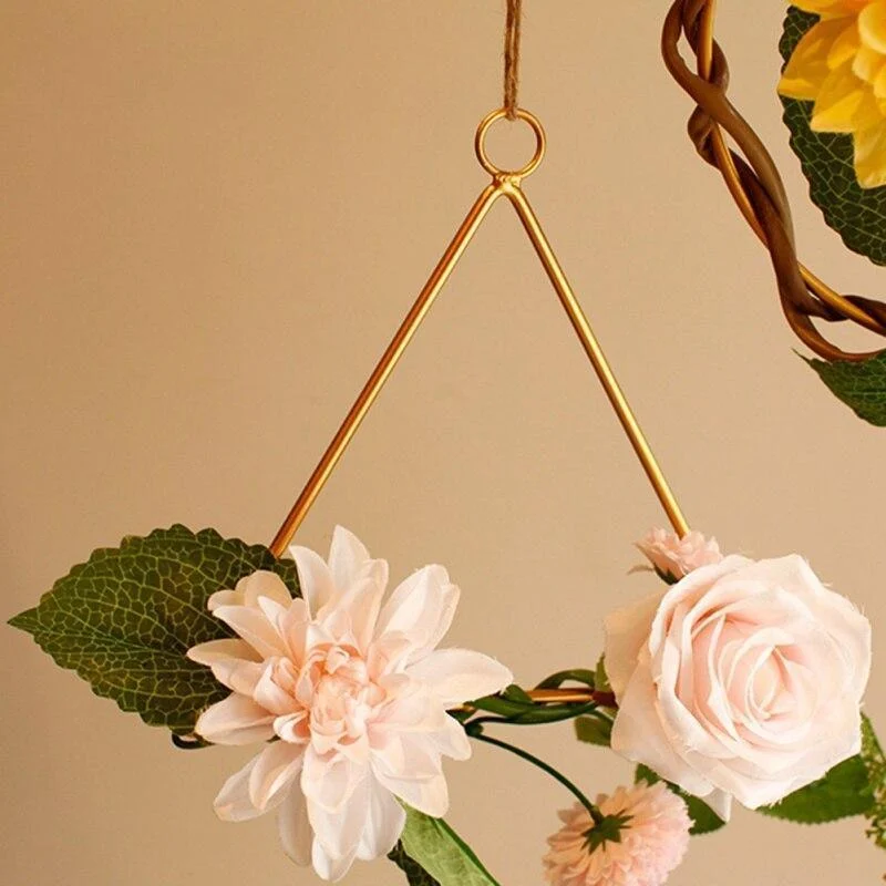 Gold Geometric Hanging Decorations - Glova